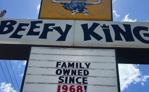 Beefy King Sign