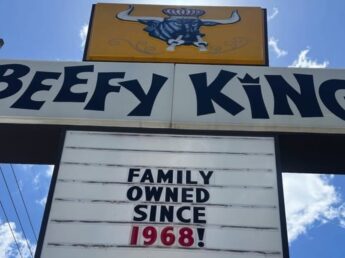 Beefy King Sign